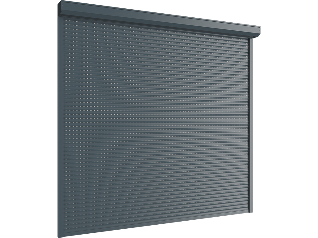 Perforatsiyalangan profil (qisman yorug'lik o'tkazish) RH45PN ro'lkastiruvchi eshiklar